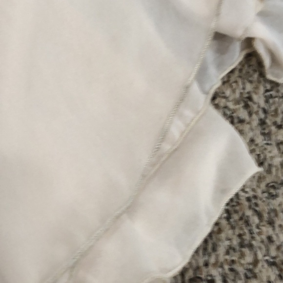 Badgley Mischka Twirling Butterfly Maxi Gown Formal Dress Size 12 Cream - Picture 9 of 11